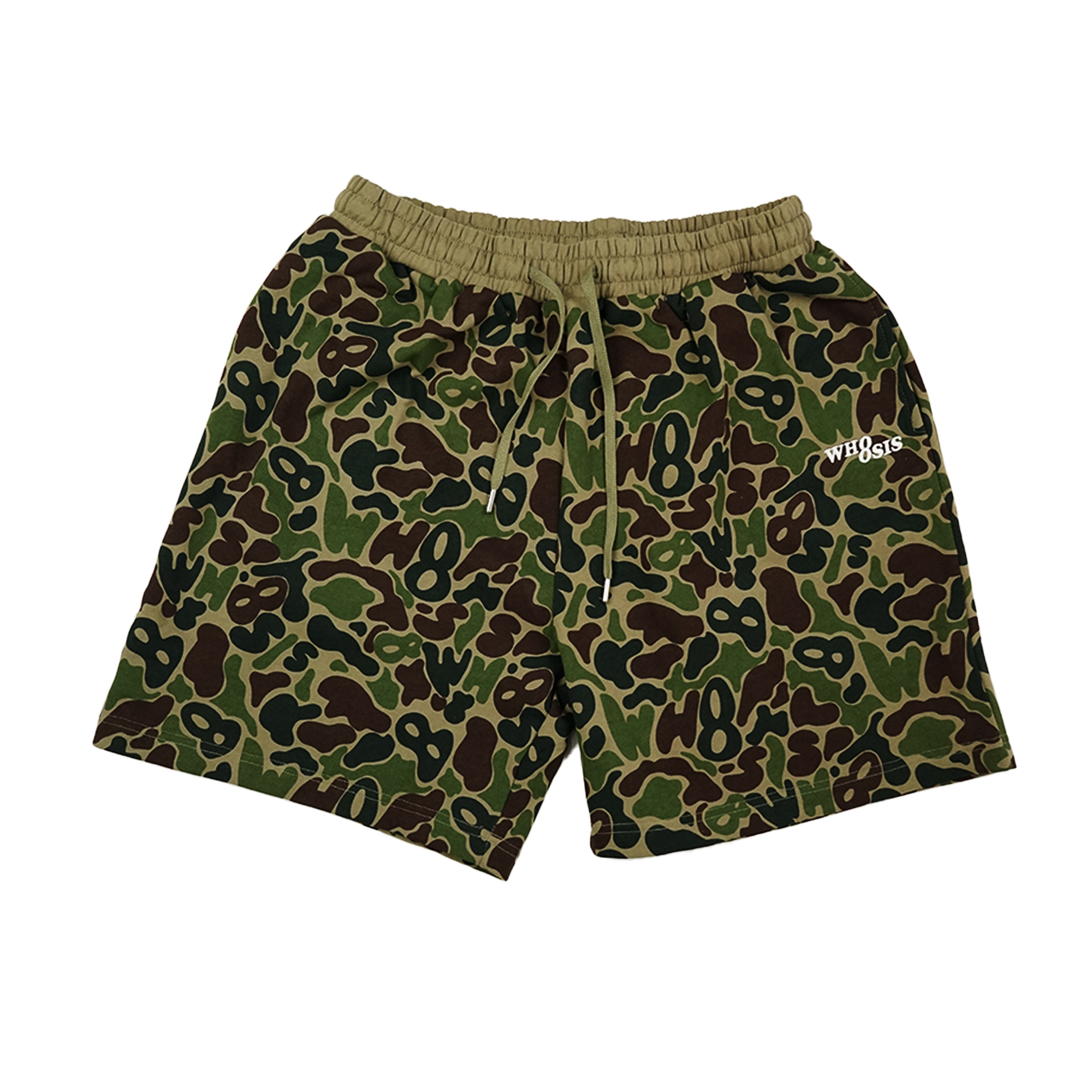 Whoosis Camo Aop Sweatshorts