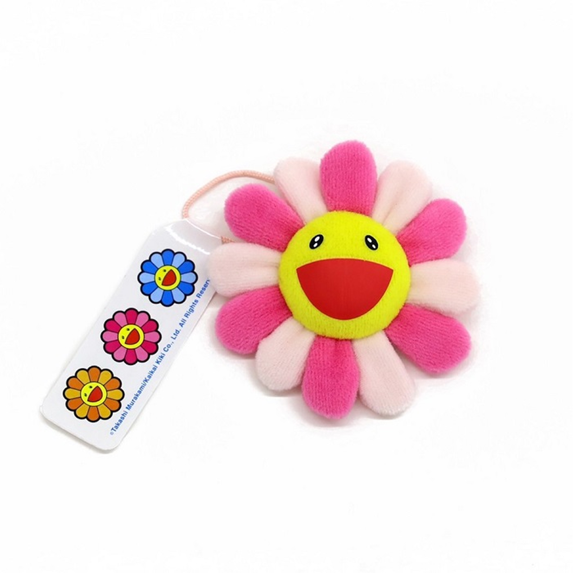 Takashi Murakami Flower Plush Pin - Pink