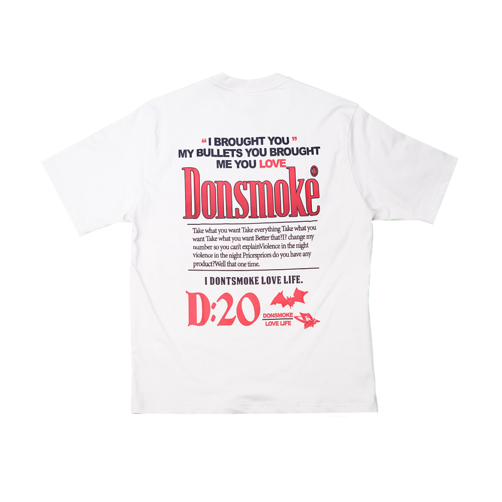 Donsmoke Gradient BackPrint Tee