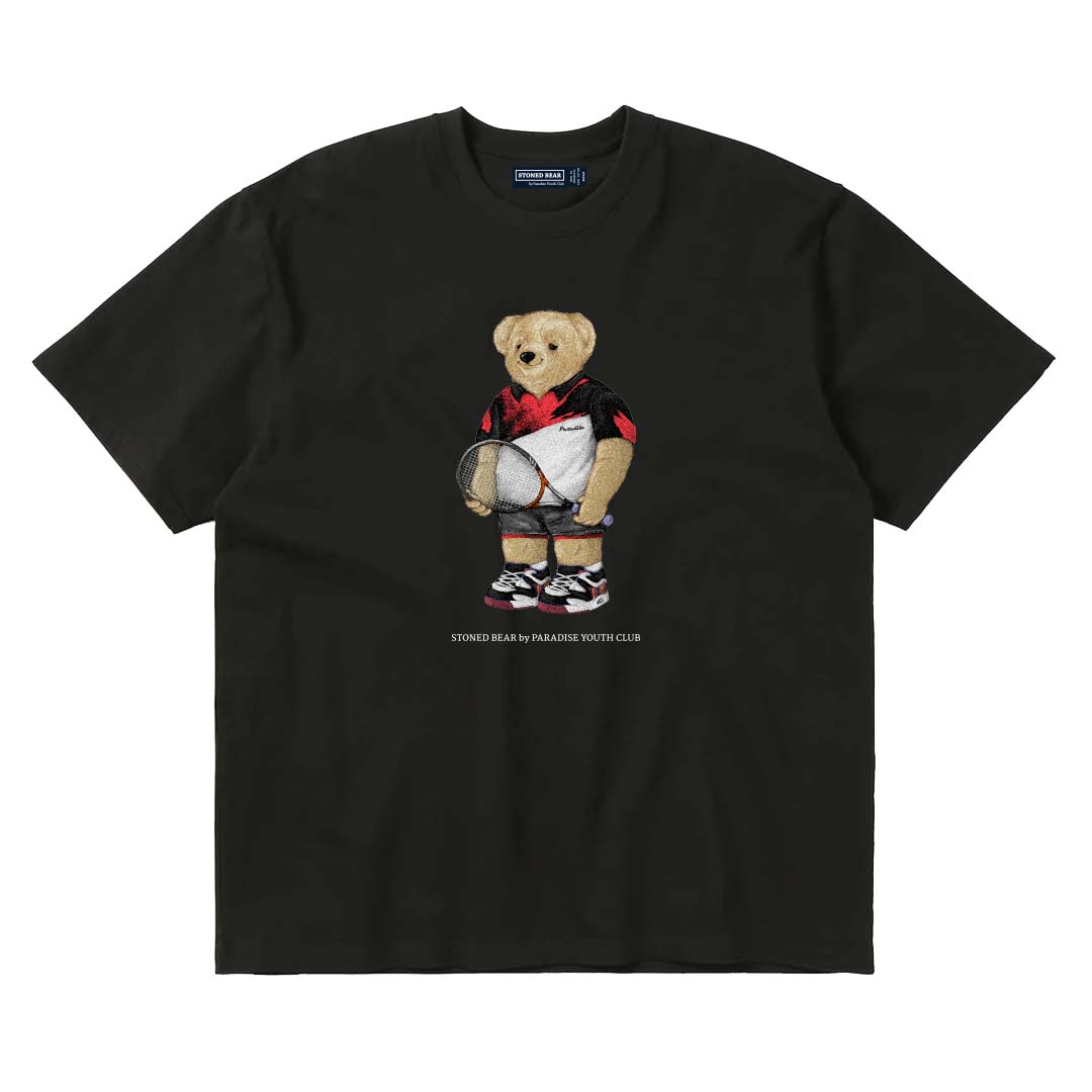 PYC Stoned Bear Tennis Player Tee