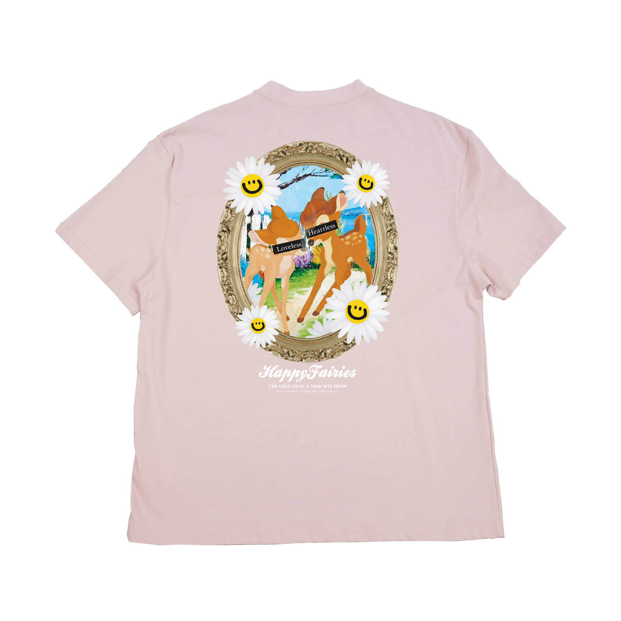 Wtf x Happynauts Bambi Tee - Pink - Well Bred Store