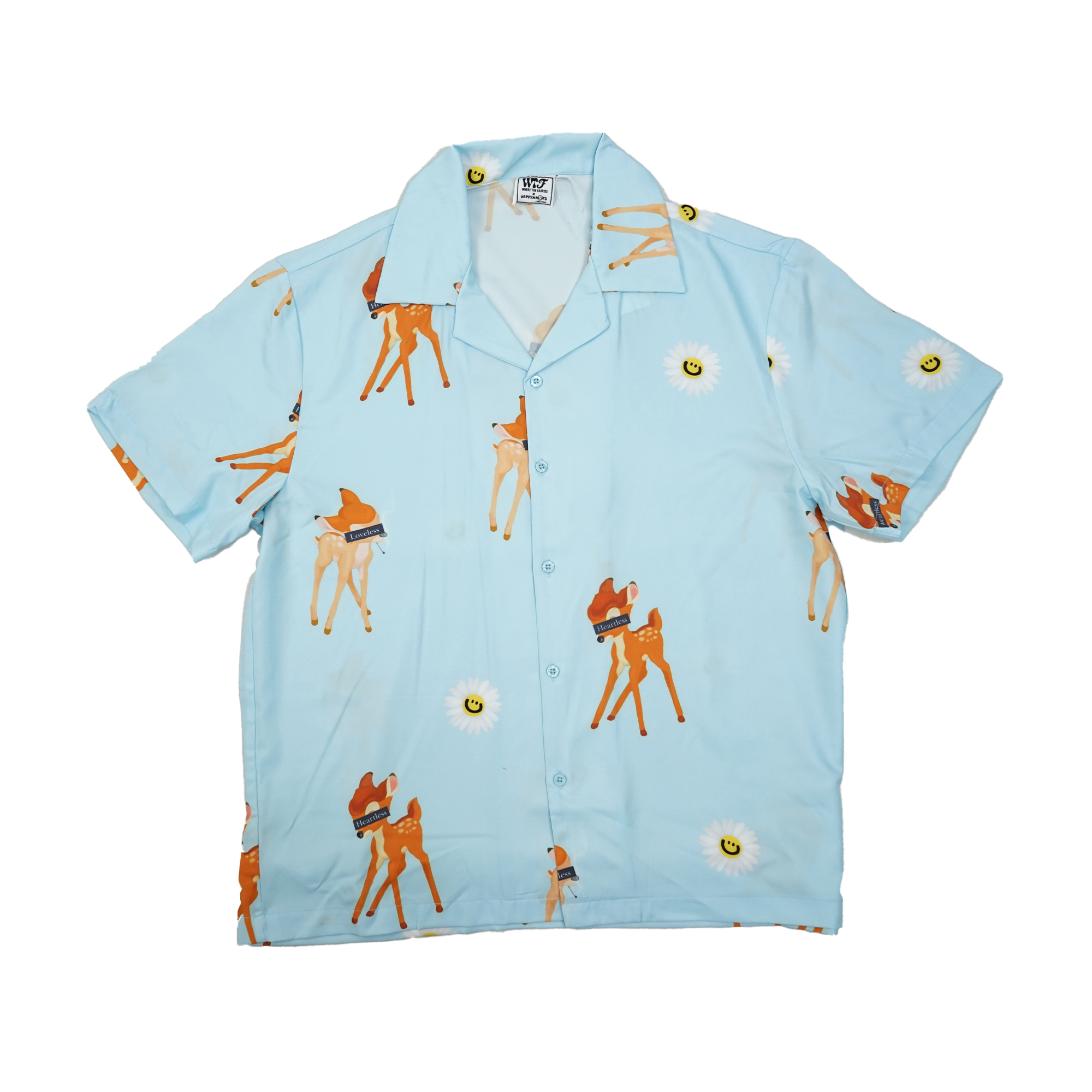 Wtf x Happynauts Bambi Shirt - Light Blue