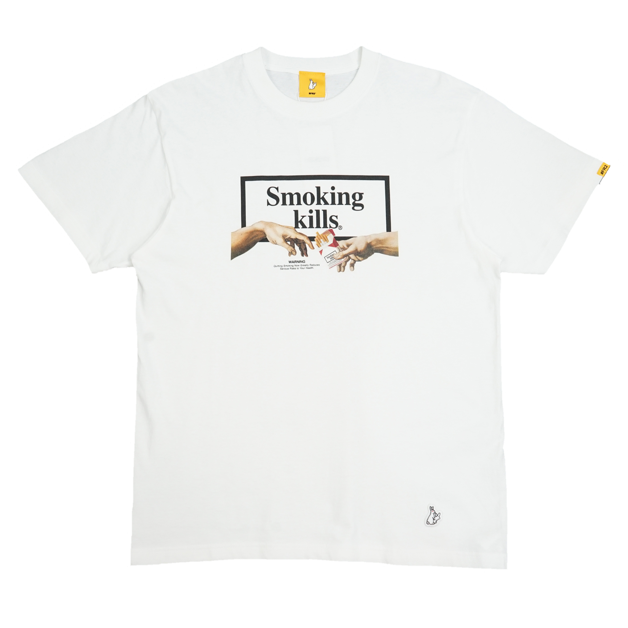FR2 Can I Bum A Smoke Tee - White - Well Bred Store