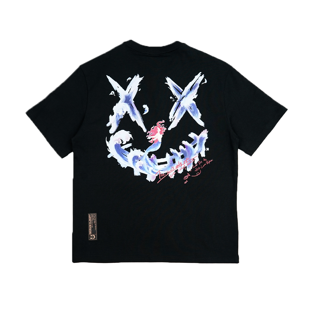 RIC Joker Mermaid Tee - Black