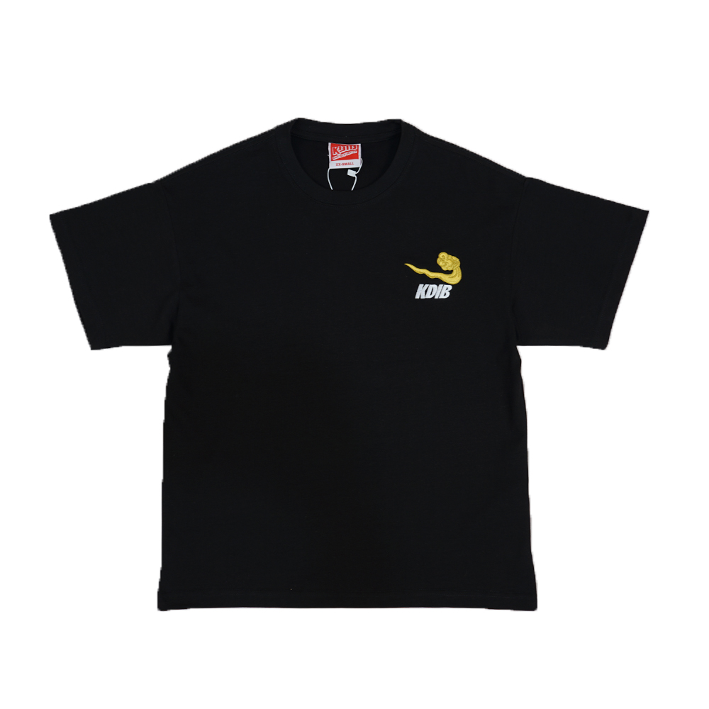 Kdib Cloud Emb Tee - Black