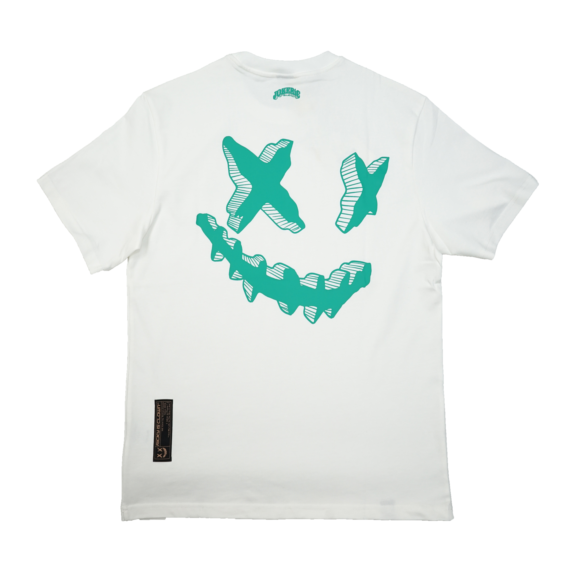 RIC Joker Luminous Smirk Tee - White