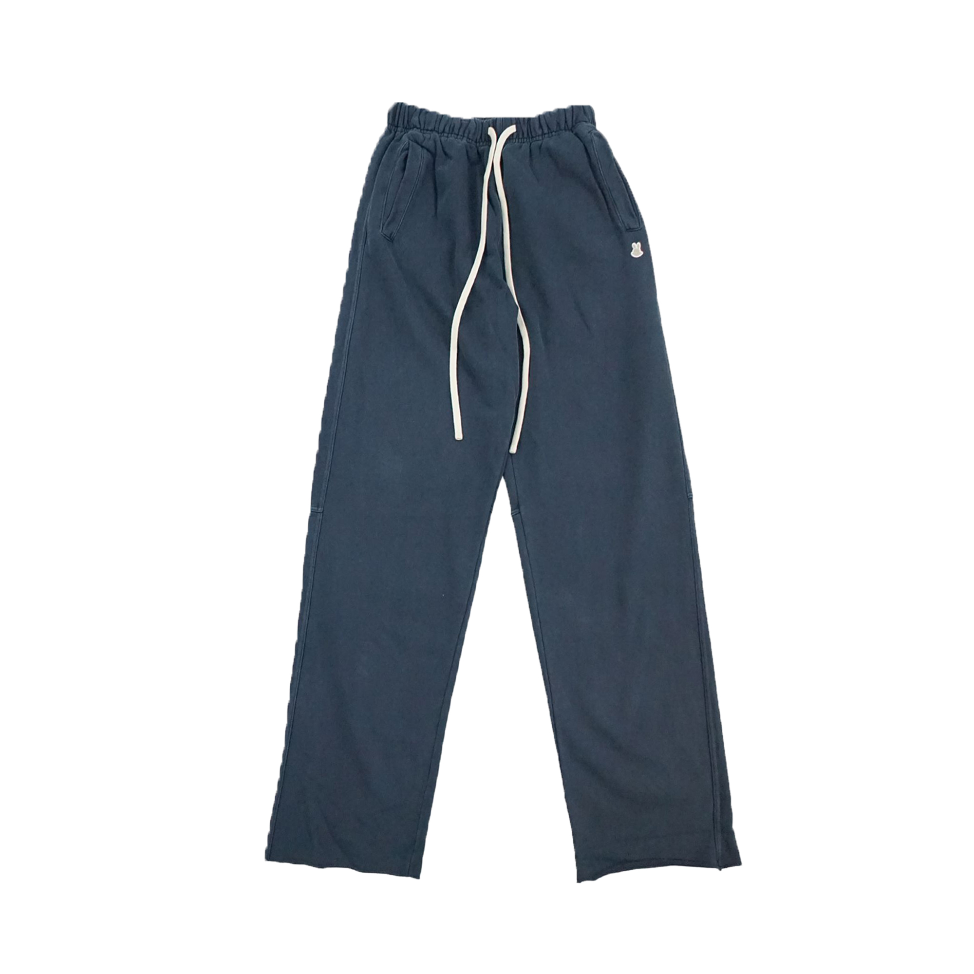 Wb Everyday Washed Relaxed Pants - Navy