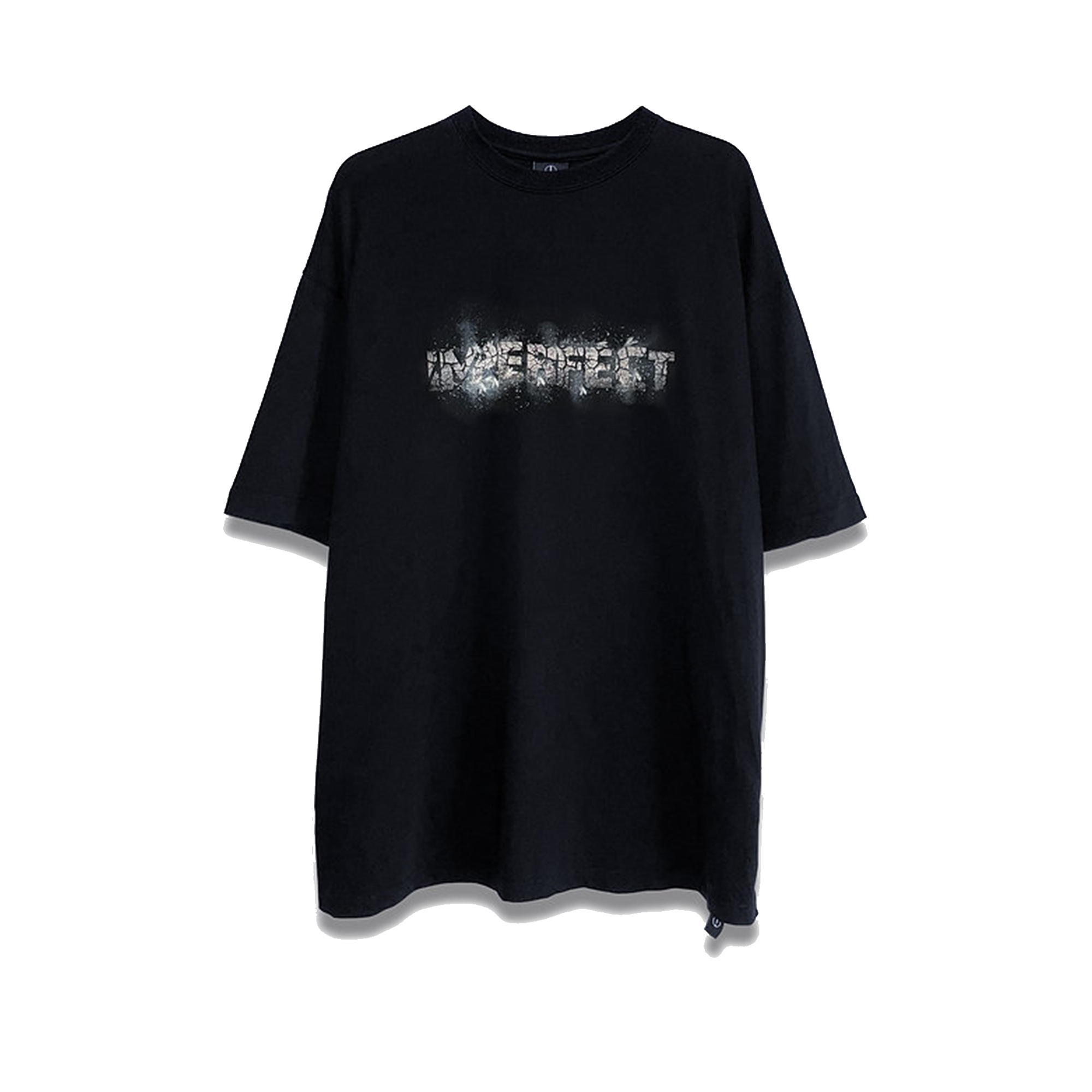 Imperfect Cracks Tee - Black
