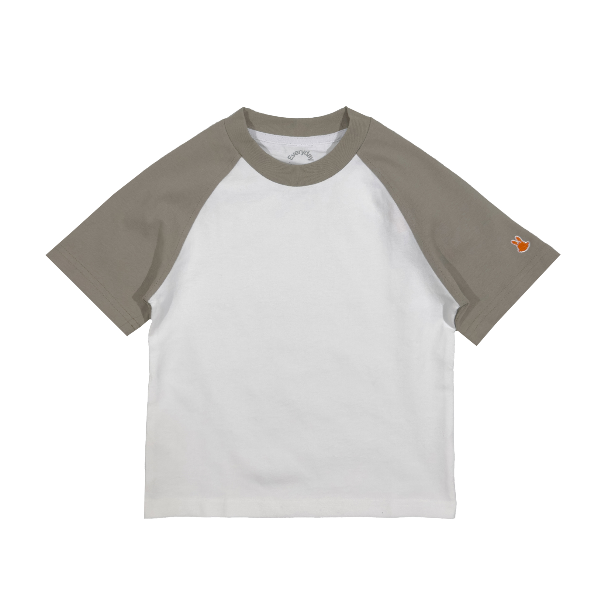 WB Everyday Kids Raglan Tee - Olive-White