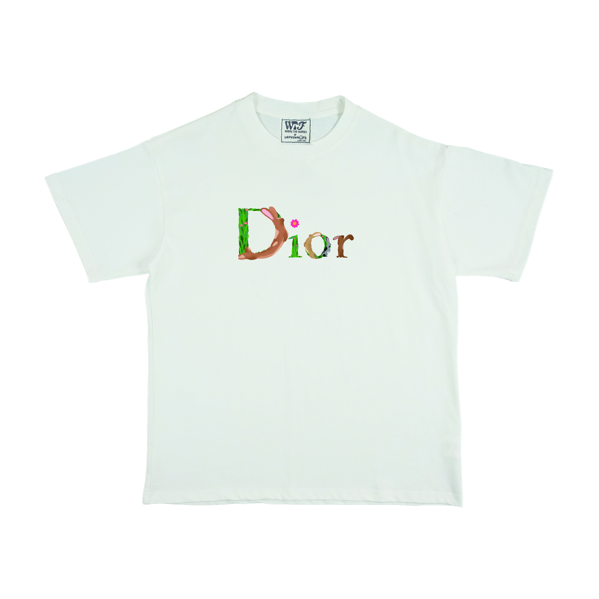 Wtf x Happynauts Bond Tee - White