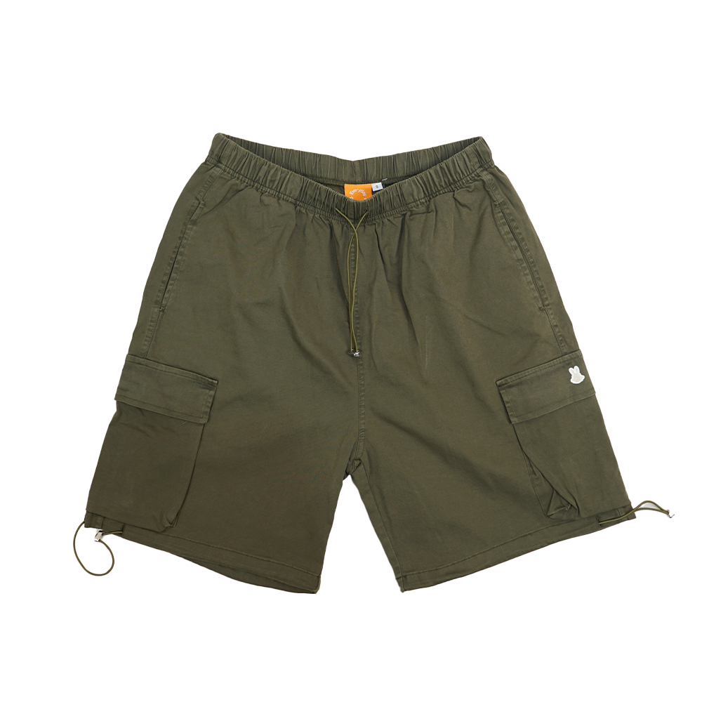 Wb Everyday Washed Cargo Shorts - Olive
