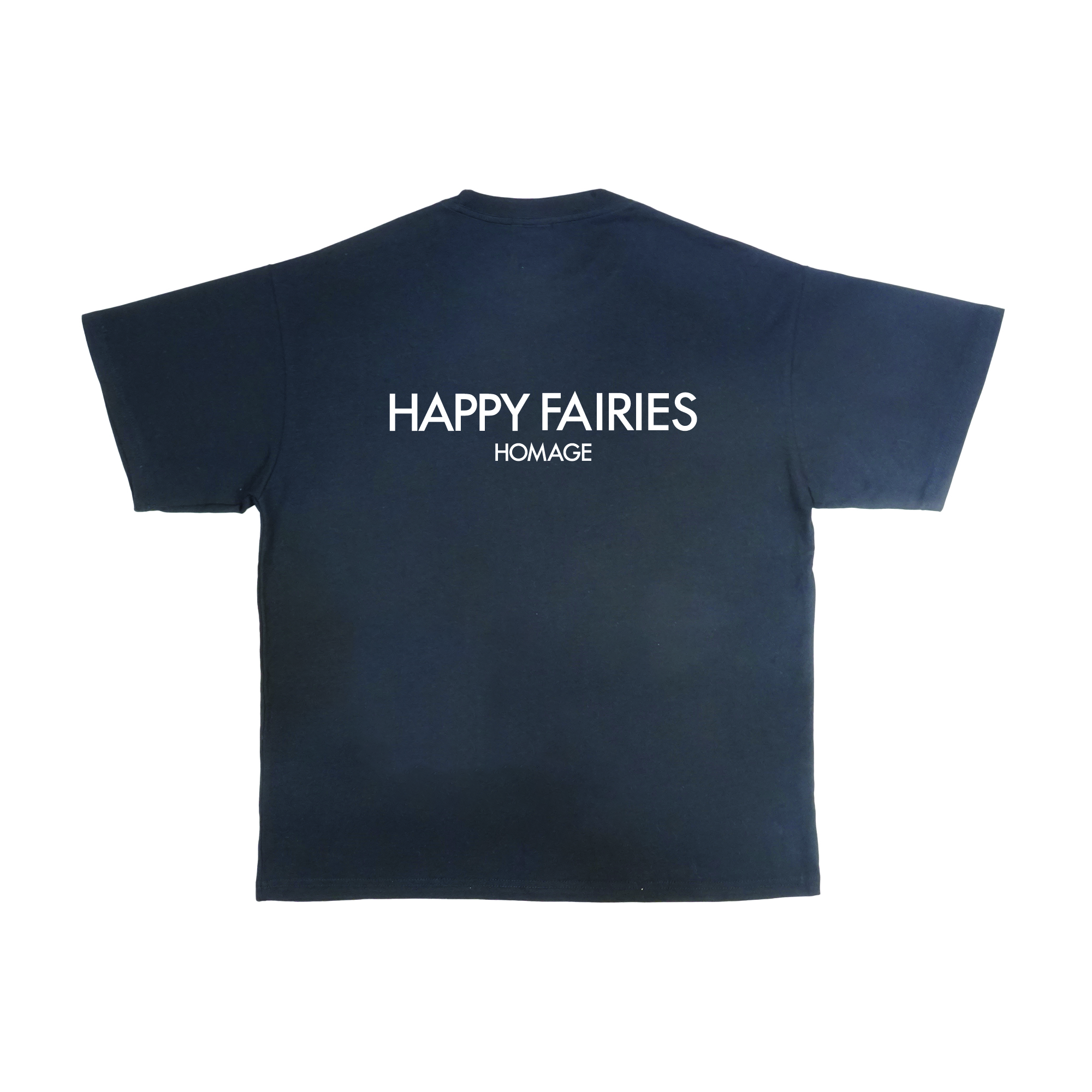 Wtf x Happynauts Homage Tee - Black