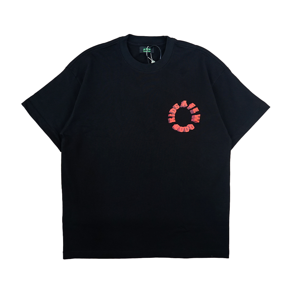 AFGK Basic Small Logo Tee - Black