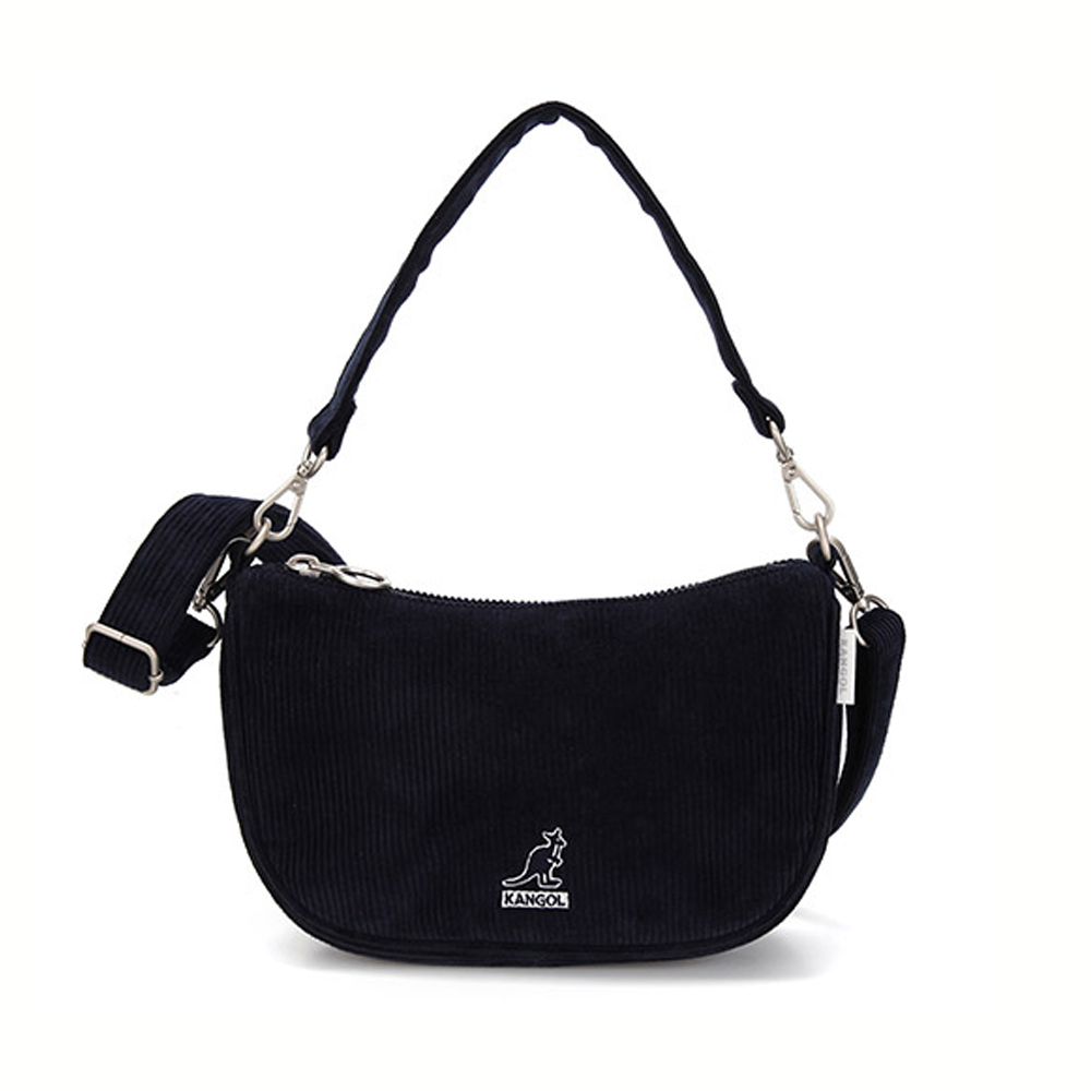 Kangol Cord VI Hobo Cross Bag - Navy
