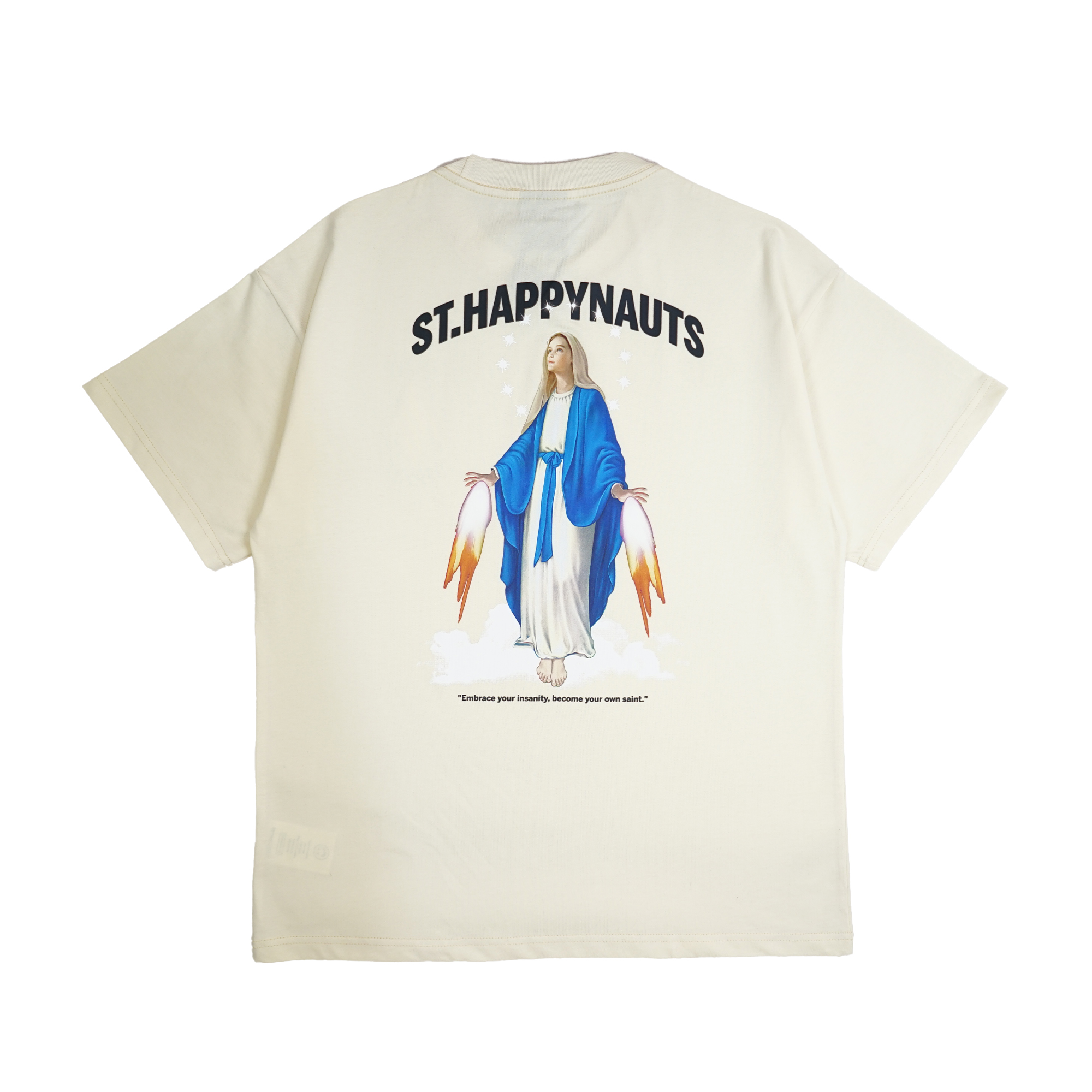 Happynauts Insanity Tee - Cream