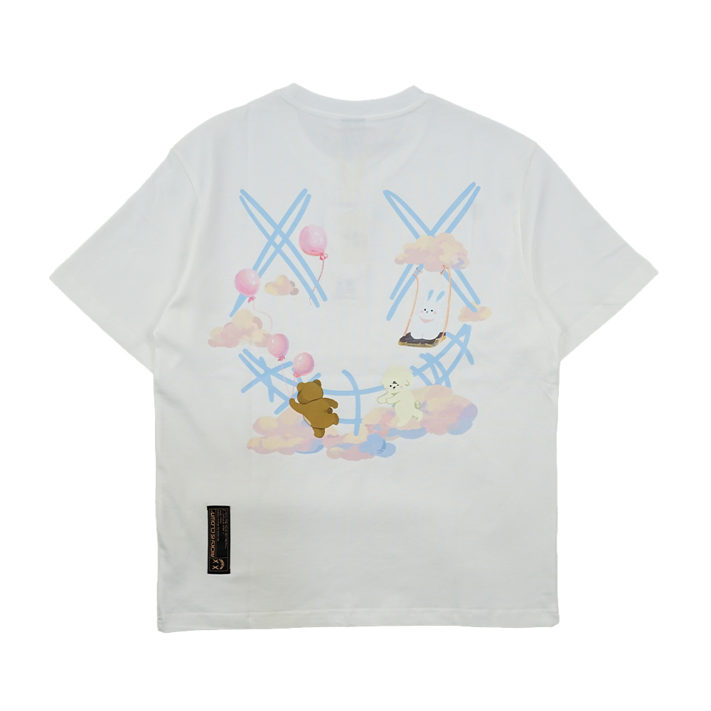 Ric Clouds Paradise Tee - White
