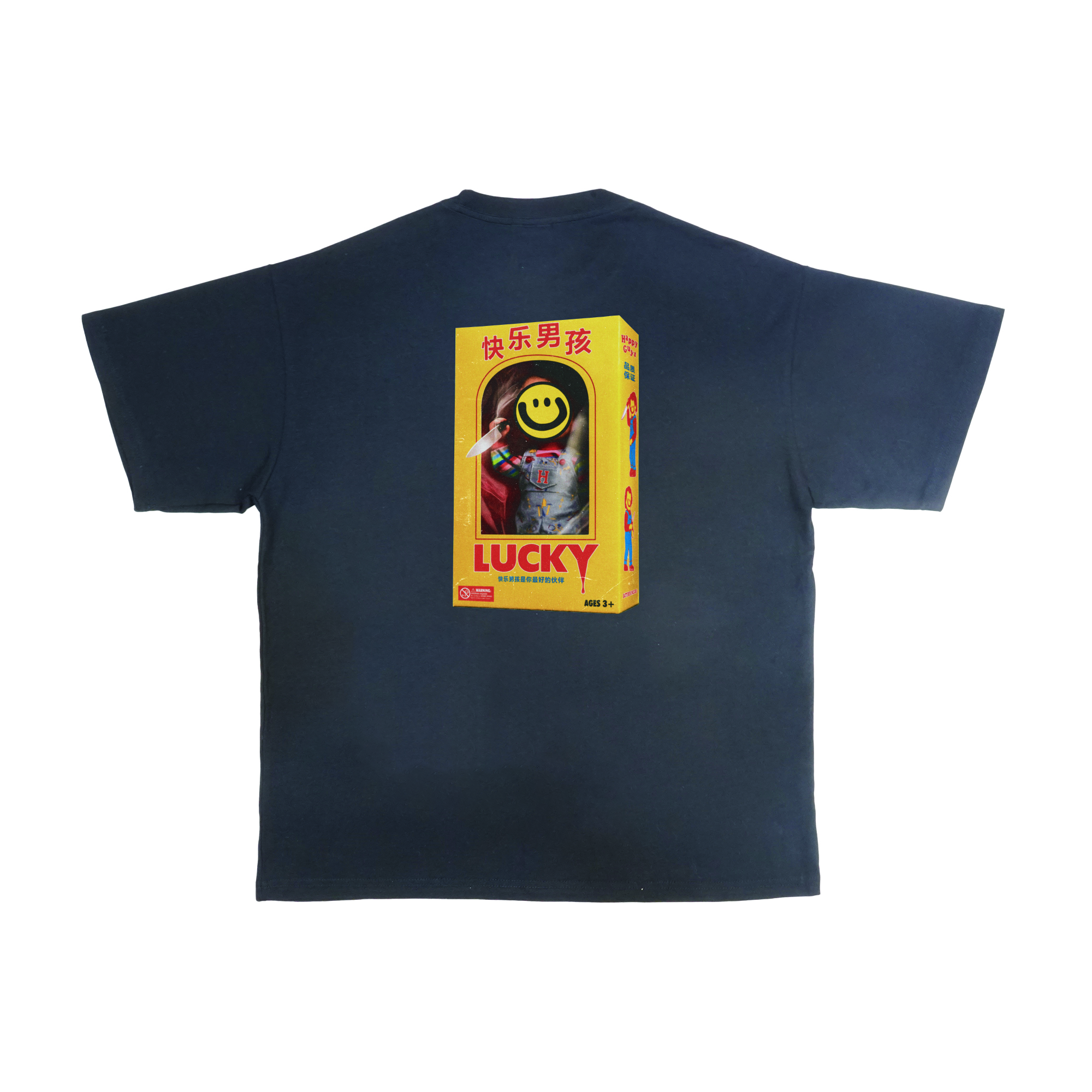 ???888 Happynauts Chuck U 2.0 Tee - Black