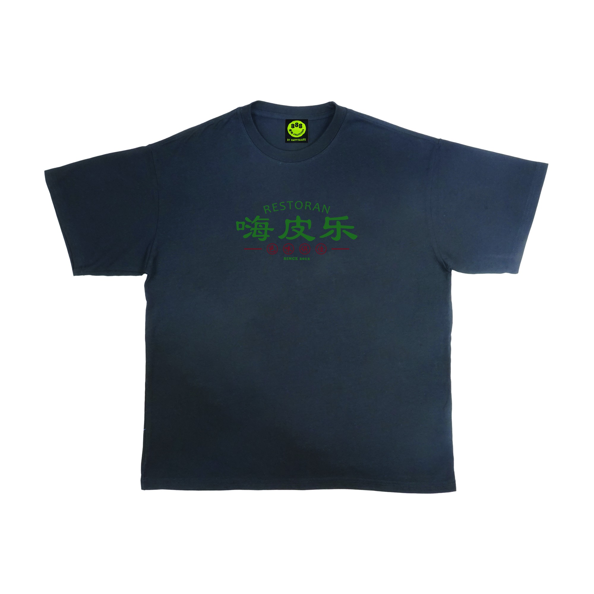 ???888 Happynauts Diner Tee - Black