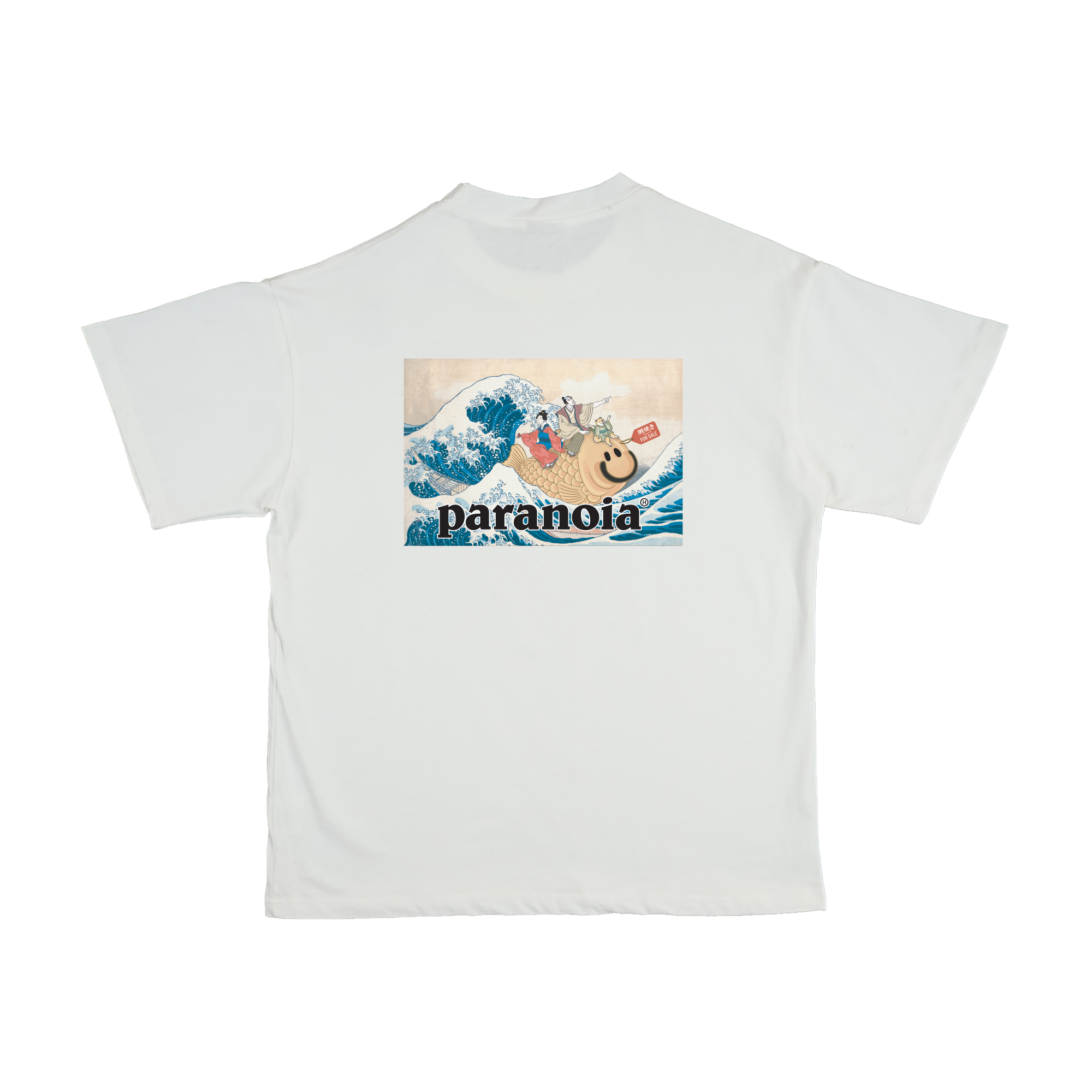 Happynauts Paranoia 5 Tee - White