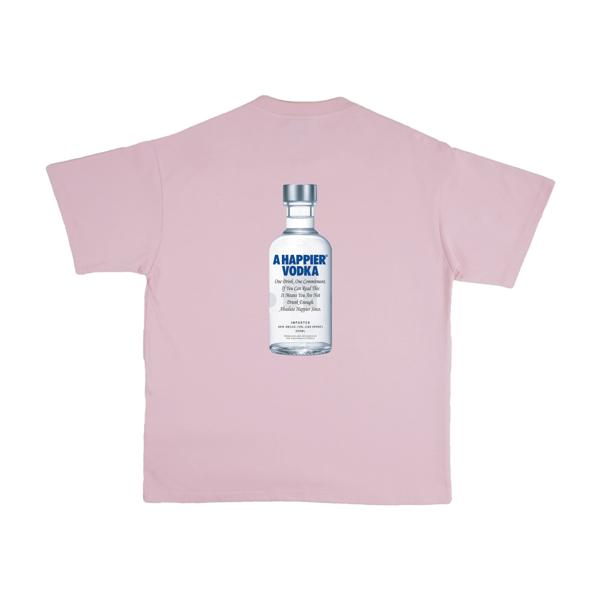 Happynauts Vodka Tee - Pink