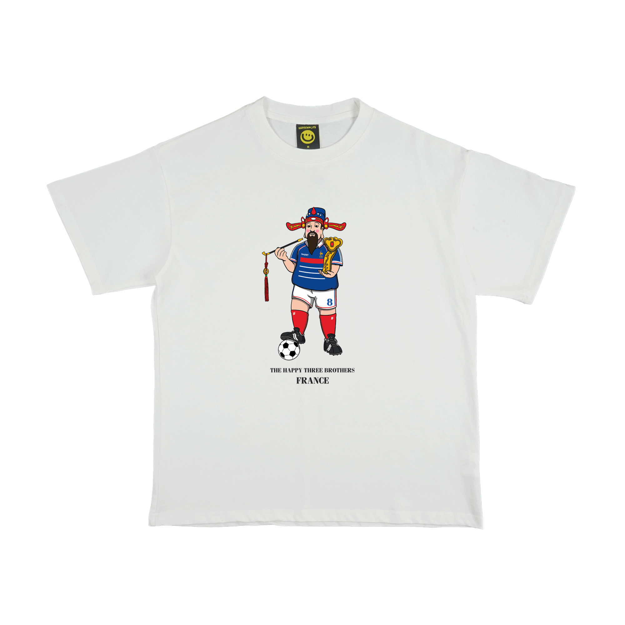 Happynauts ??France Tee - White