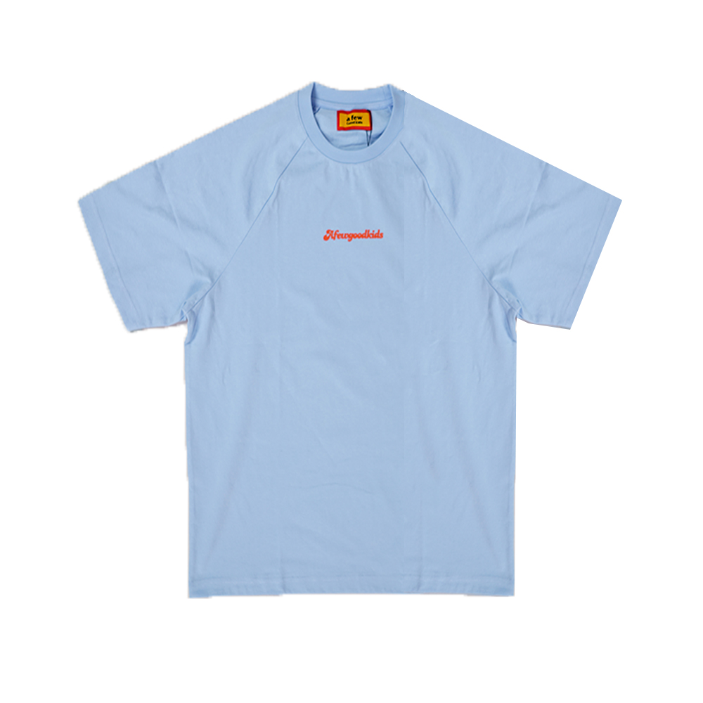Afgk Basic Center Logo Tee - Blue