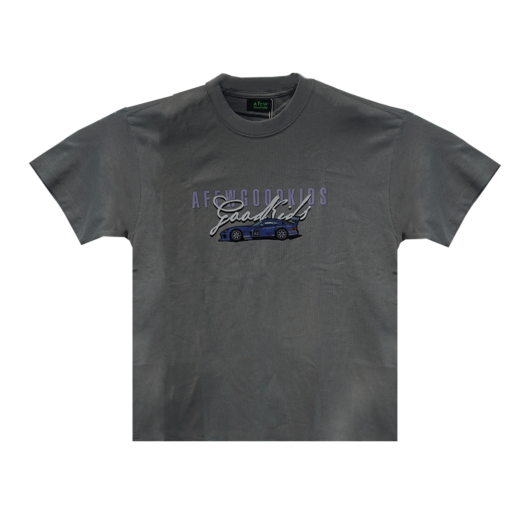 Afgk Car Tee - Grey