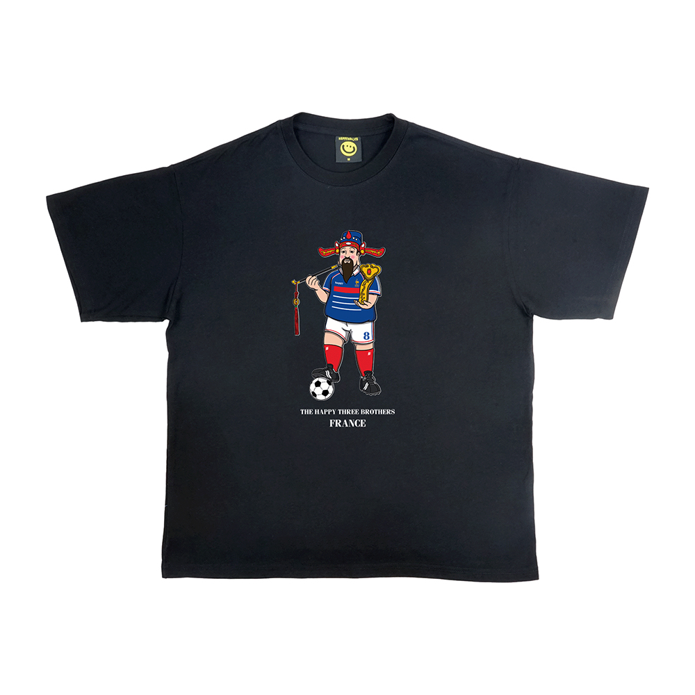 Happynauts ??France Tee - Black