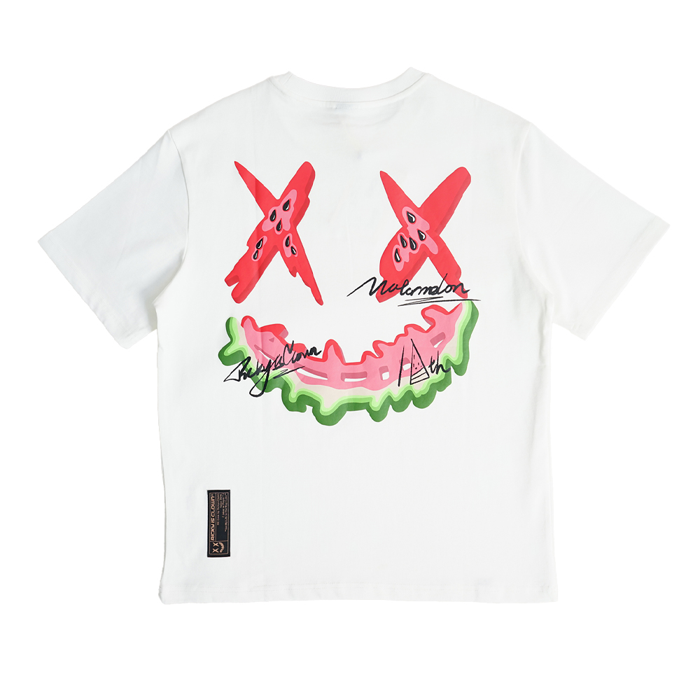 Ric Watermelon Tee - White