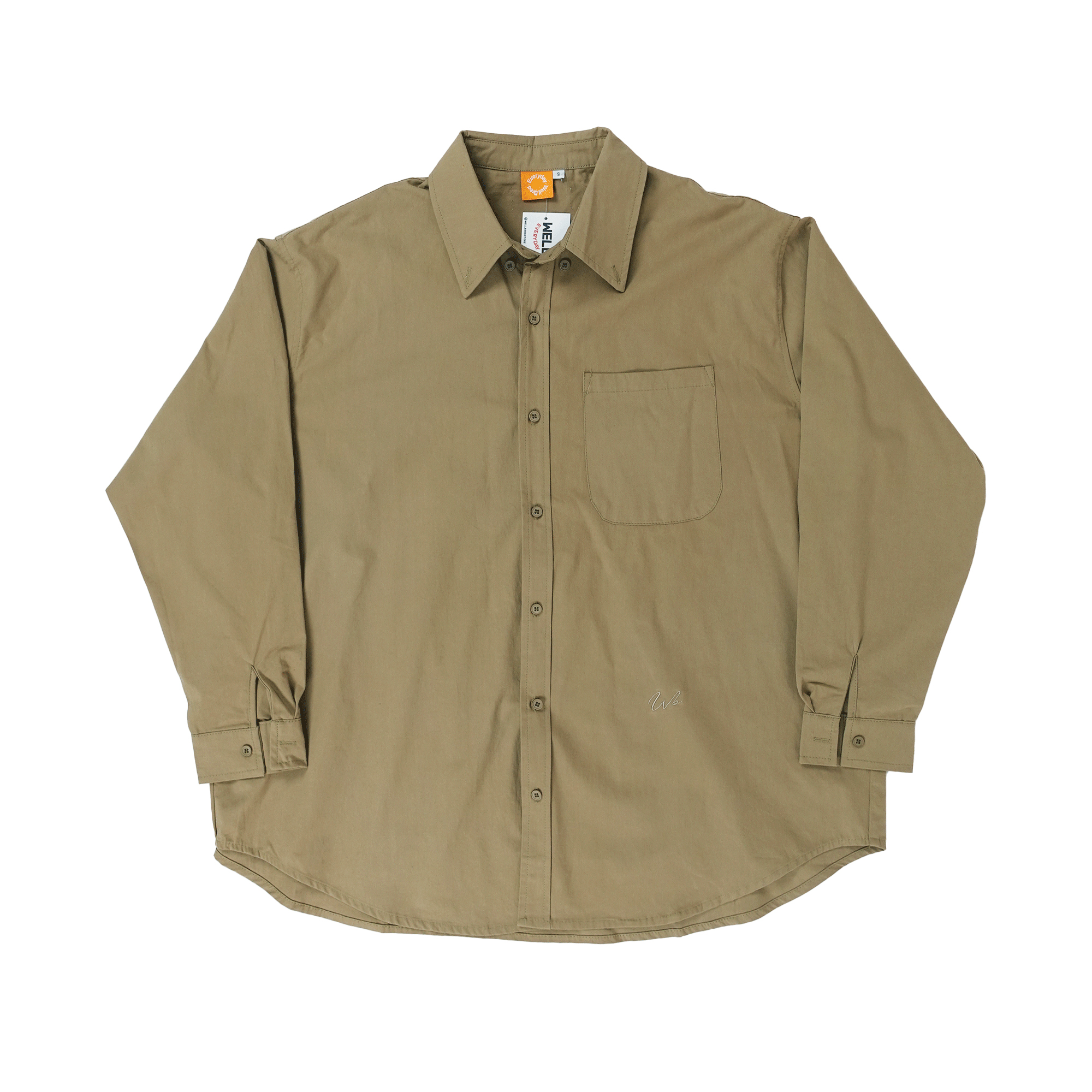 Wb Everyday BF Ls Shirt - Khaki