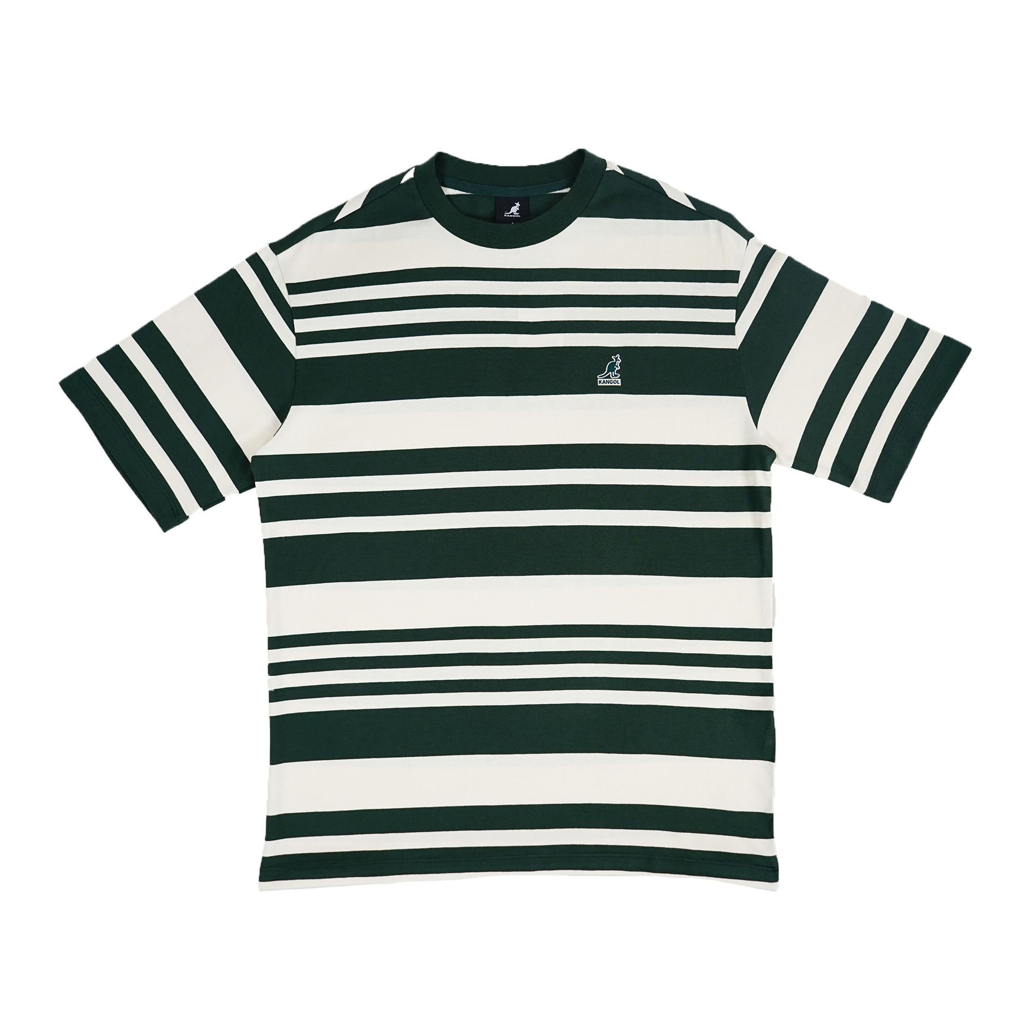Kangol Letter Stripe Tee - Green