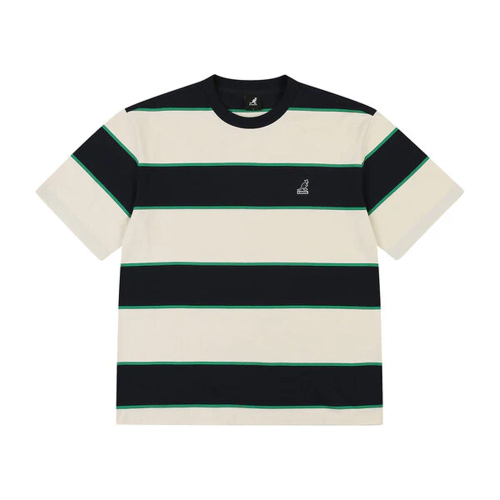 Kangol Lucas Stripe Tee - Green