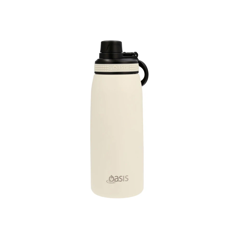 Oasis S/S Insulated Thermal Sports Bottle Screw Cap 780ml - Alabaster