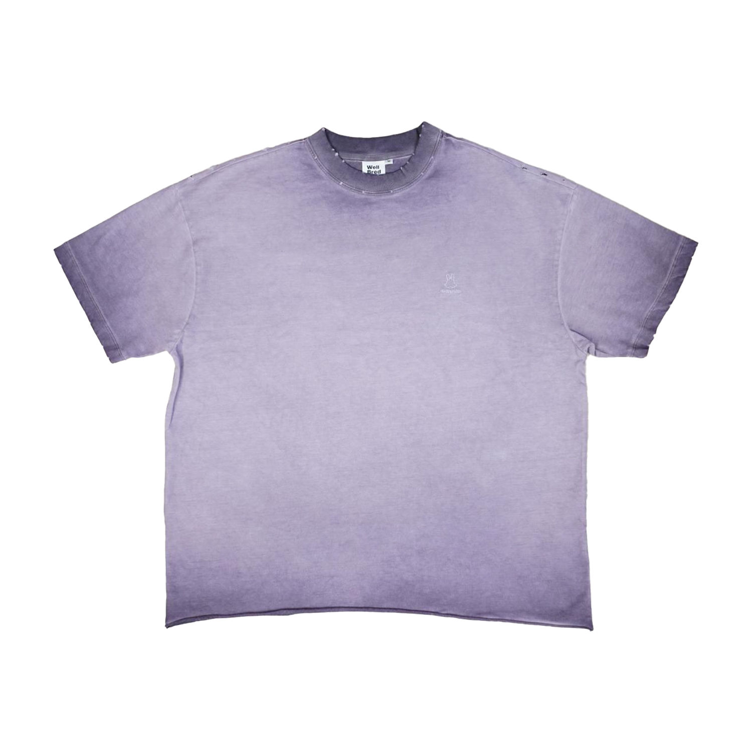 Wb Everyday Distressed Wsh Tee - Purple