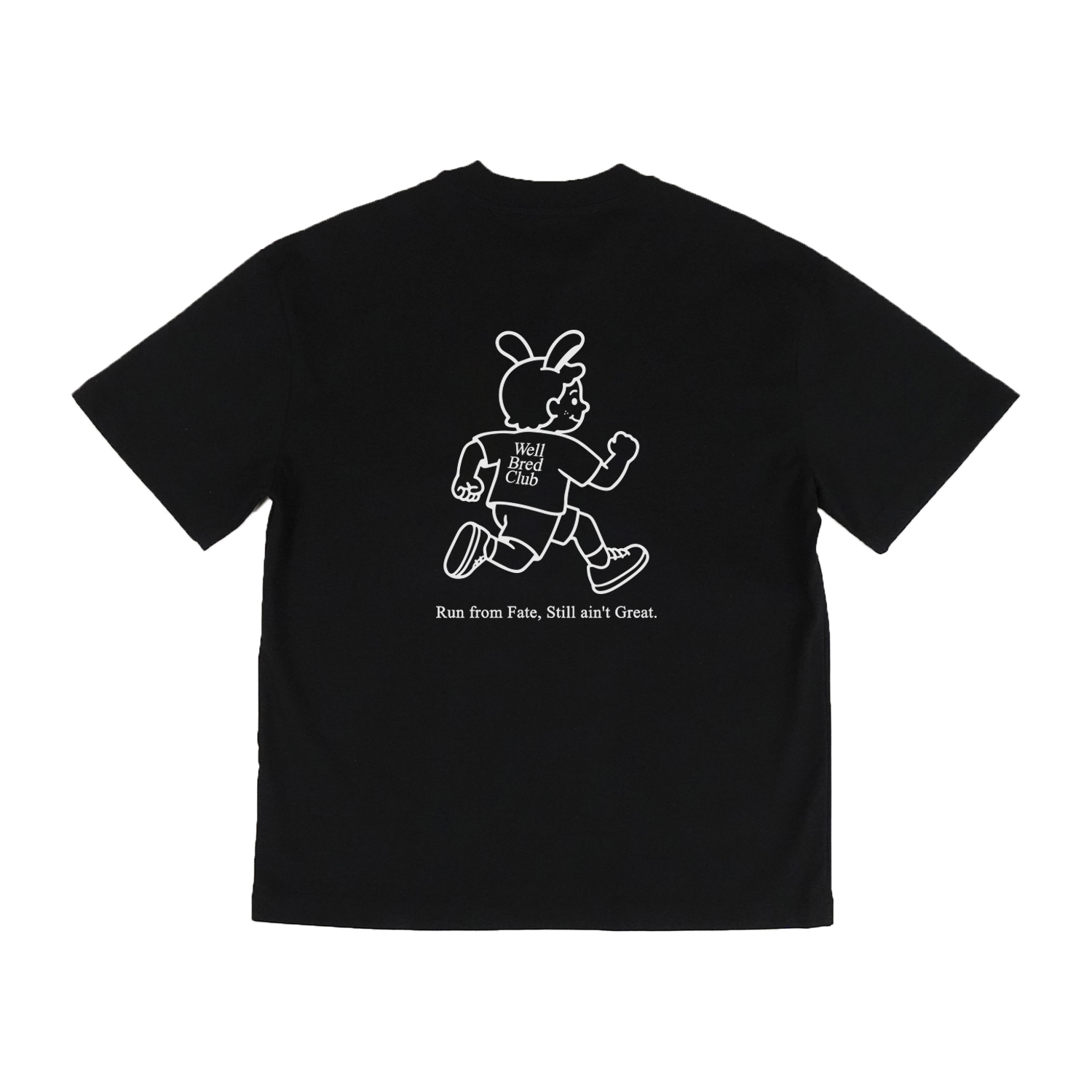 WellBred Club “Mascot" Tee - Black