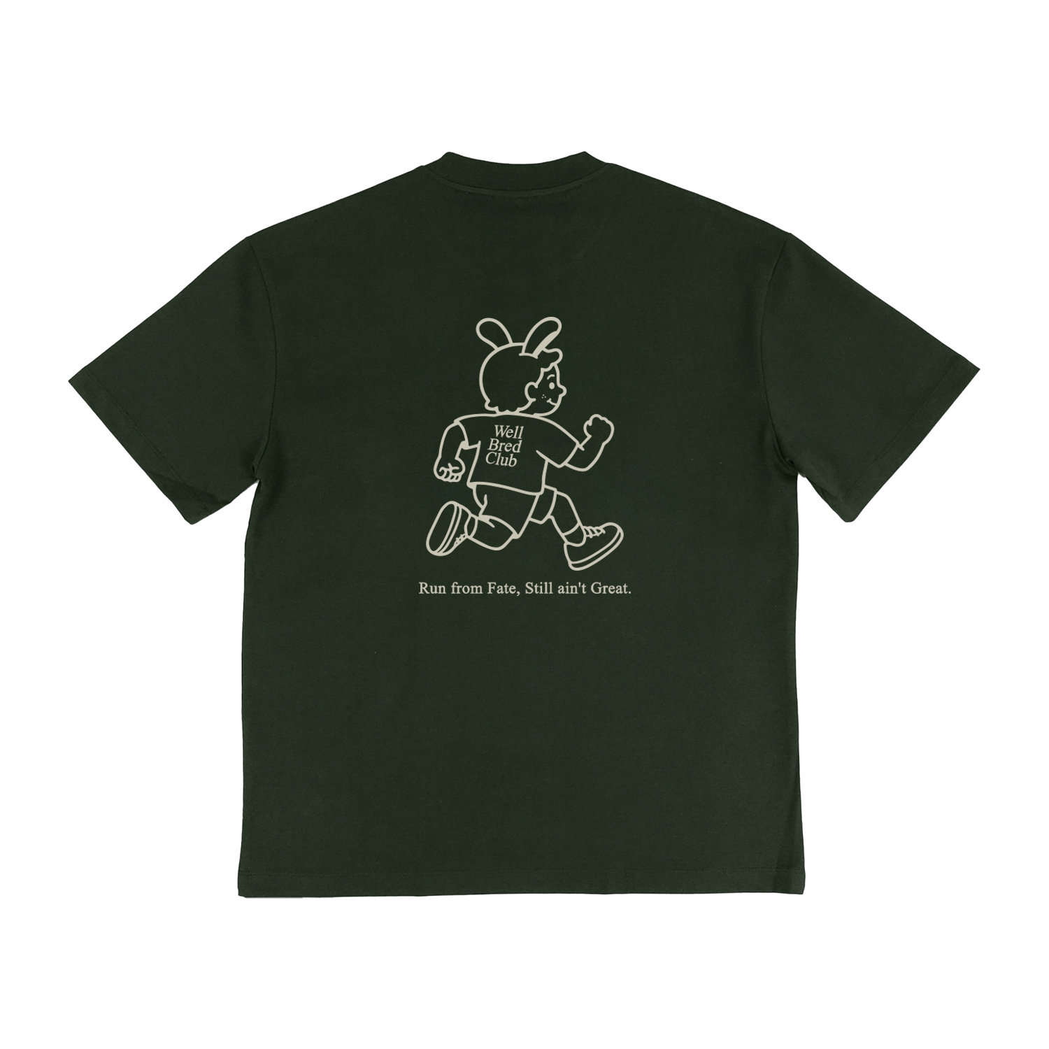 WellBred Club “Mascot" Tee - Green
